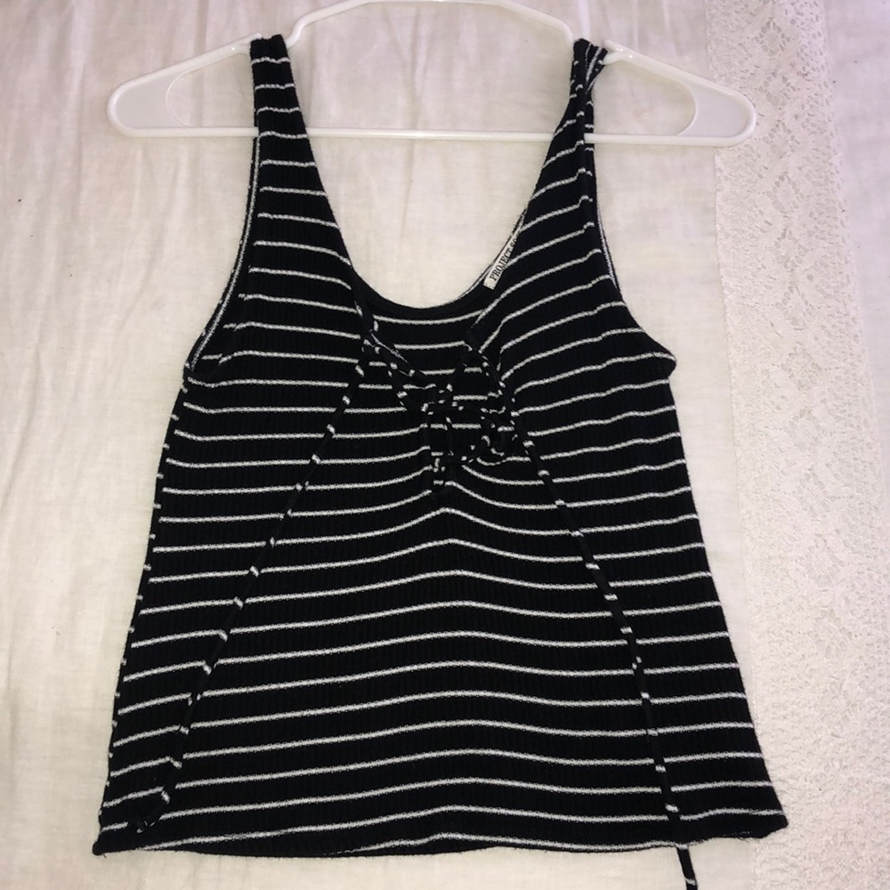 Striped urban outfitters tank top